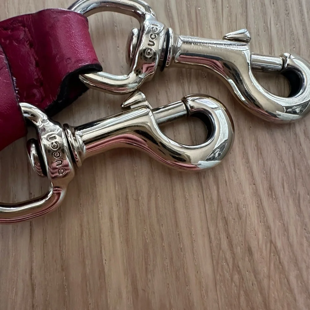 Red Gucci Boston Bag (Authentic but in Poor Condition) - Picture 10 of 11